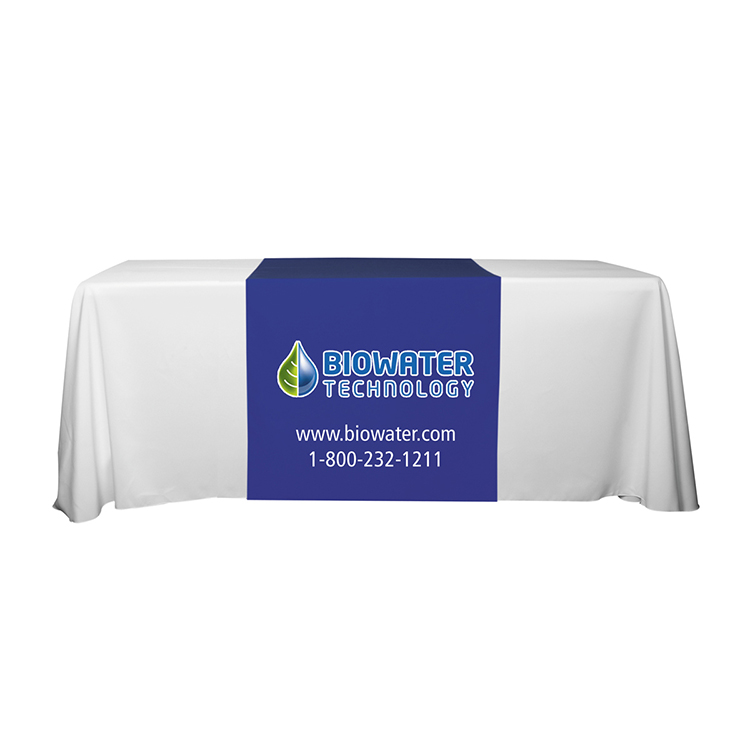 "Roger Eight" 90" L Table Runners (PhotoImage Full Color) / Accommodates 3 ft Table and Larger 15