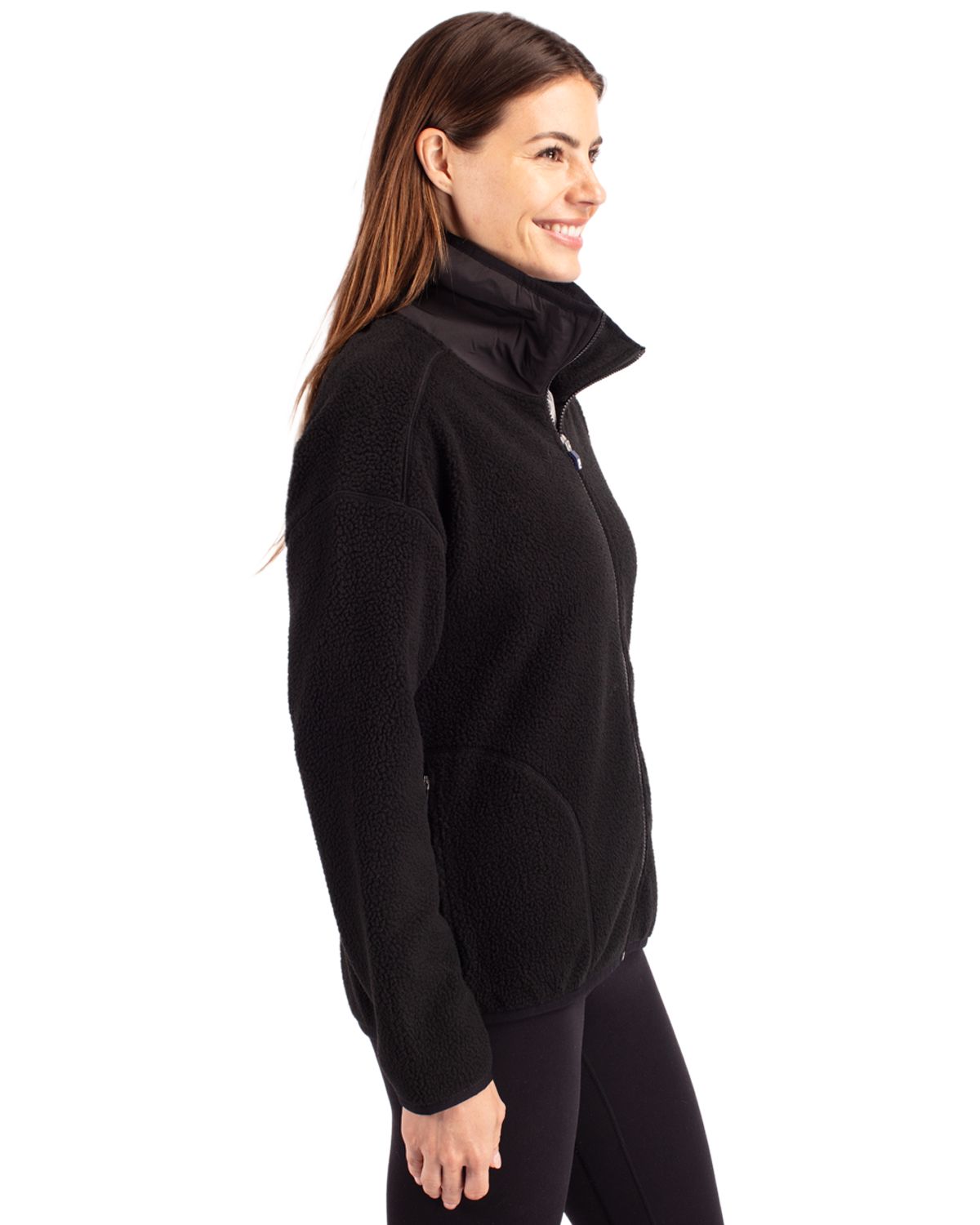 Cascade Eco Fleece Womens Full Zip Jacket