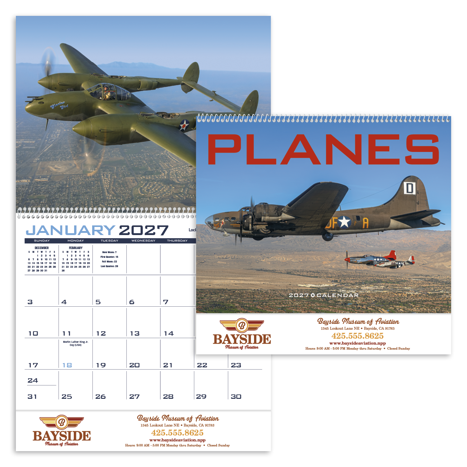 Triumph® Calendars Planes Calendar 87