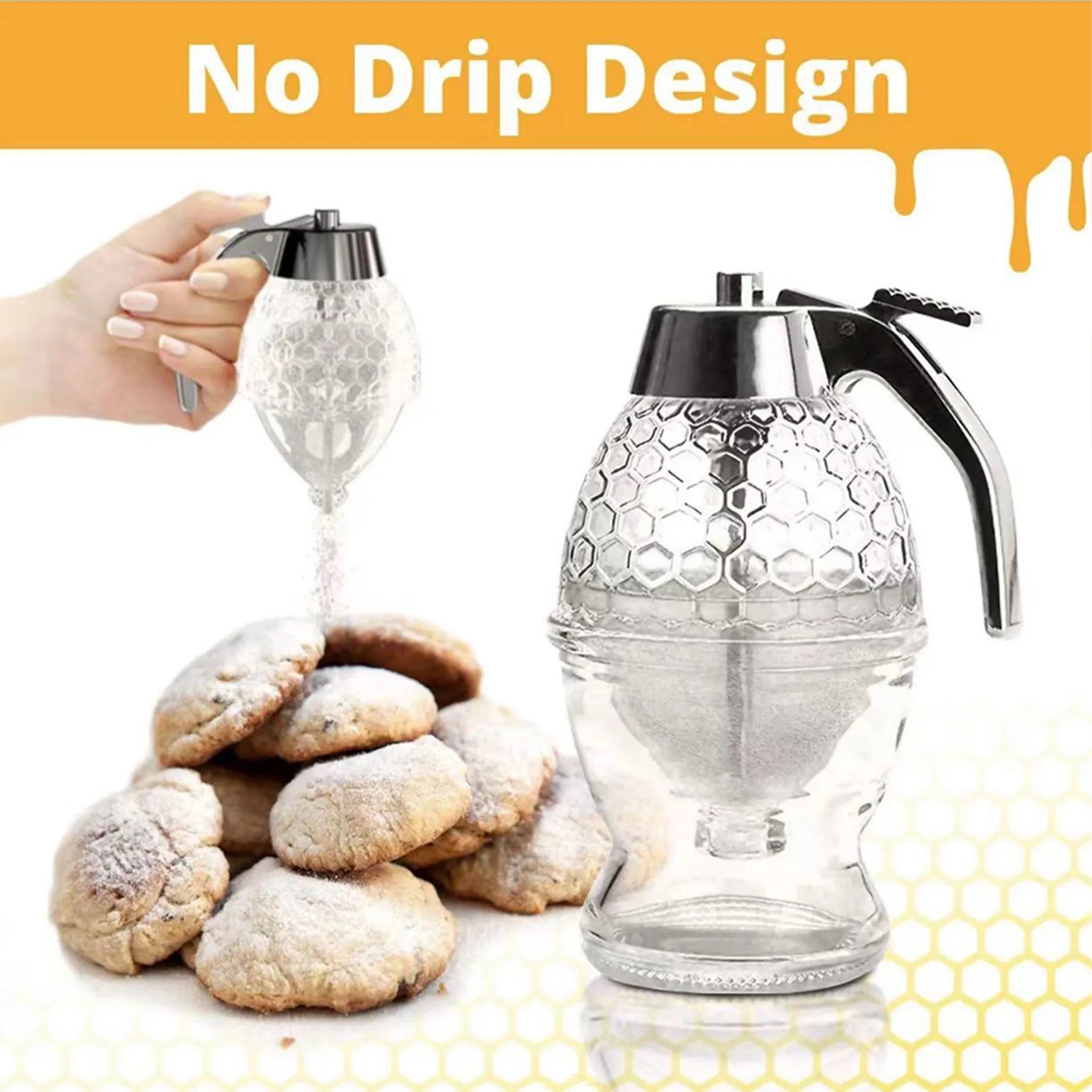 Plastic Syrup Juice Dispenser 8
