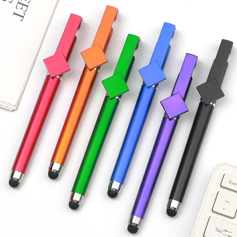 3 IN 1 Stylus Gel Pen with Phone Stand Function 4