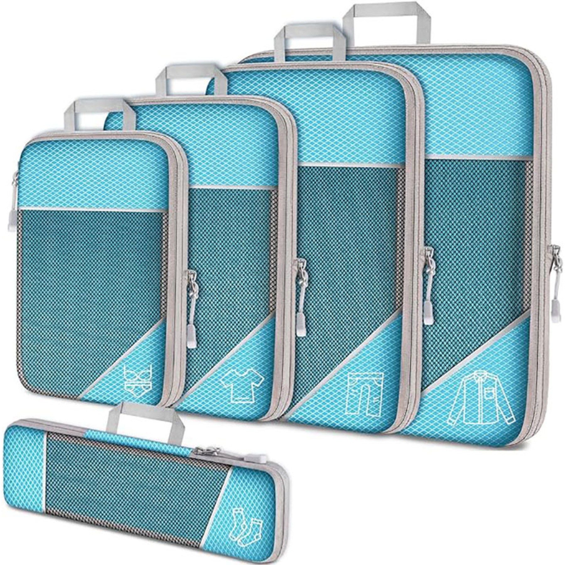 5PCS Compression Packing Cube Set 2