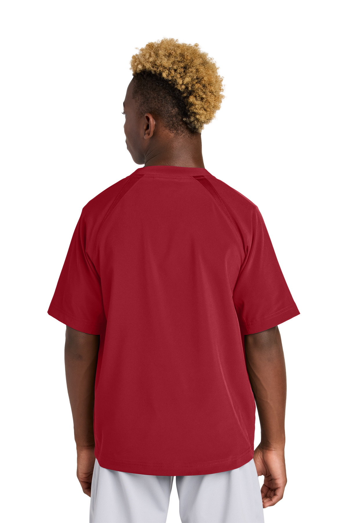 Sport-Tek Youth Repeat 1/2-Zip Short Sleeve Jacket YJST489 10