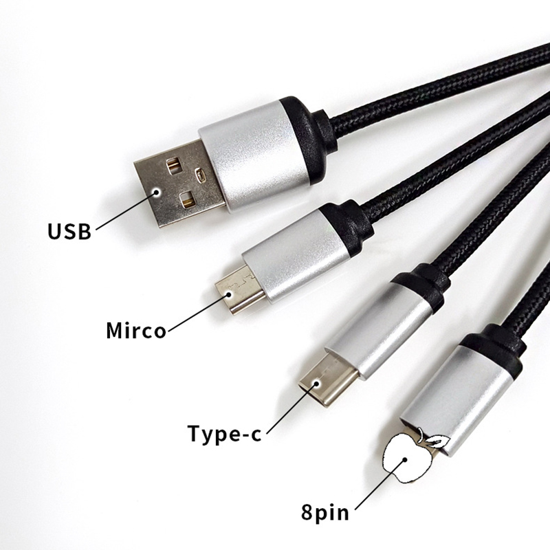 3 in1 USB Charging Cable w/LED Backlight LOGO 7
