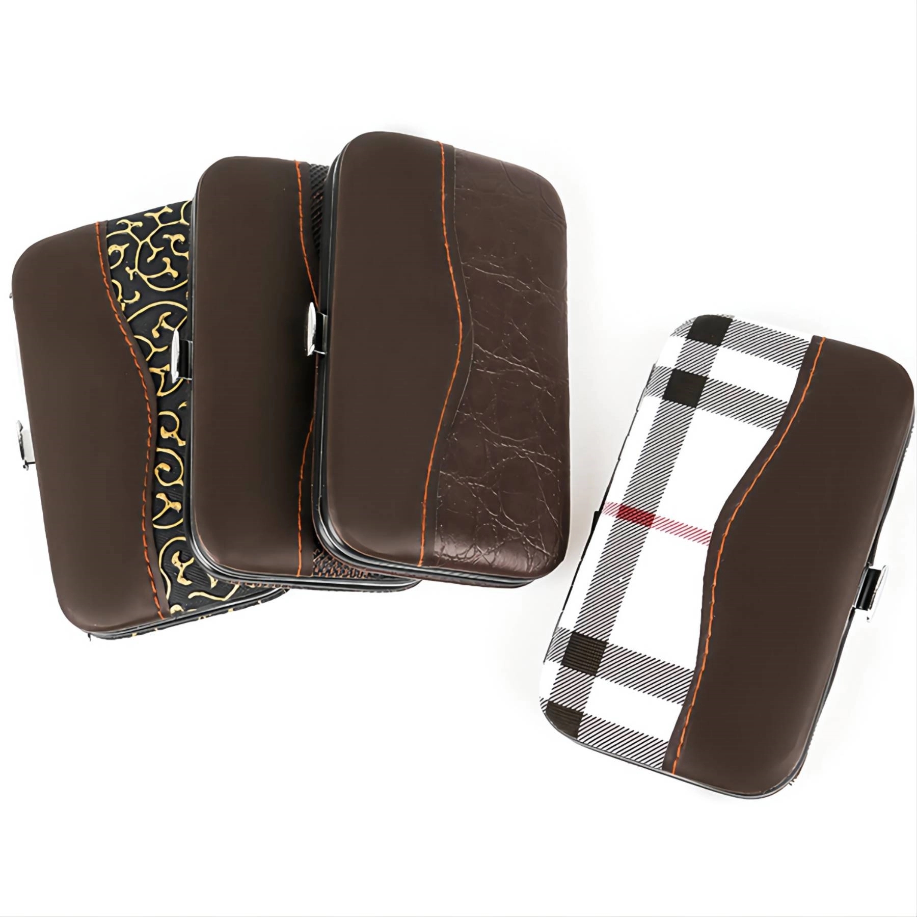 Custom 7-in-1 PU Case Nail Clipper Manicure Pedicure Set 1