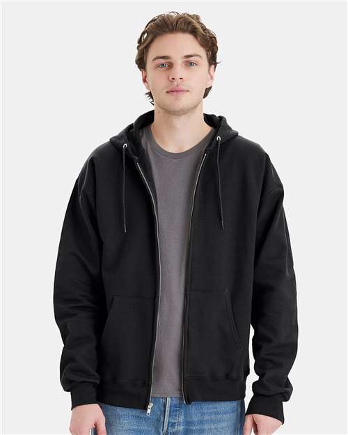 Unisex Ultimate Cotton® Full-Zip Hooded Sweatshirt - F280 34