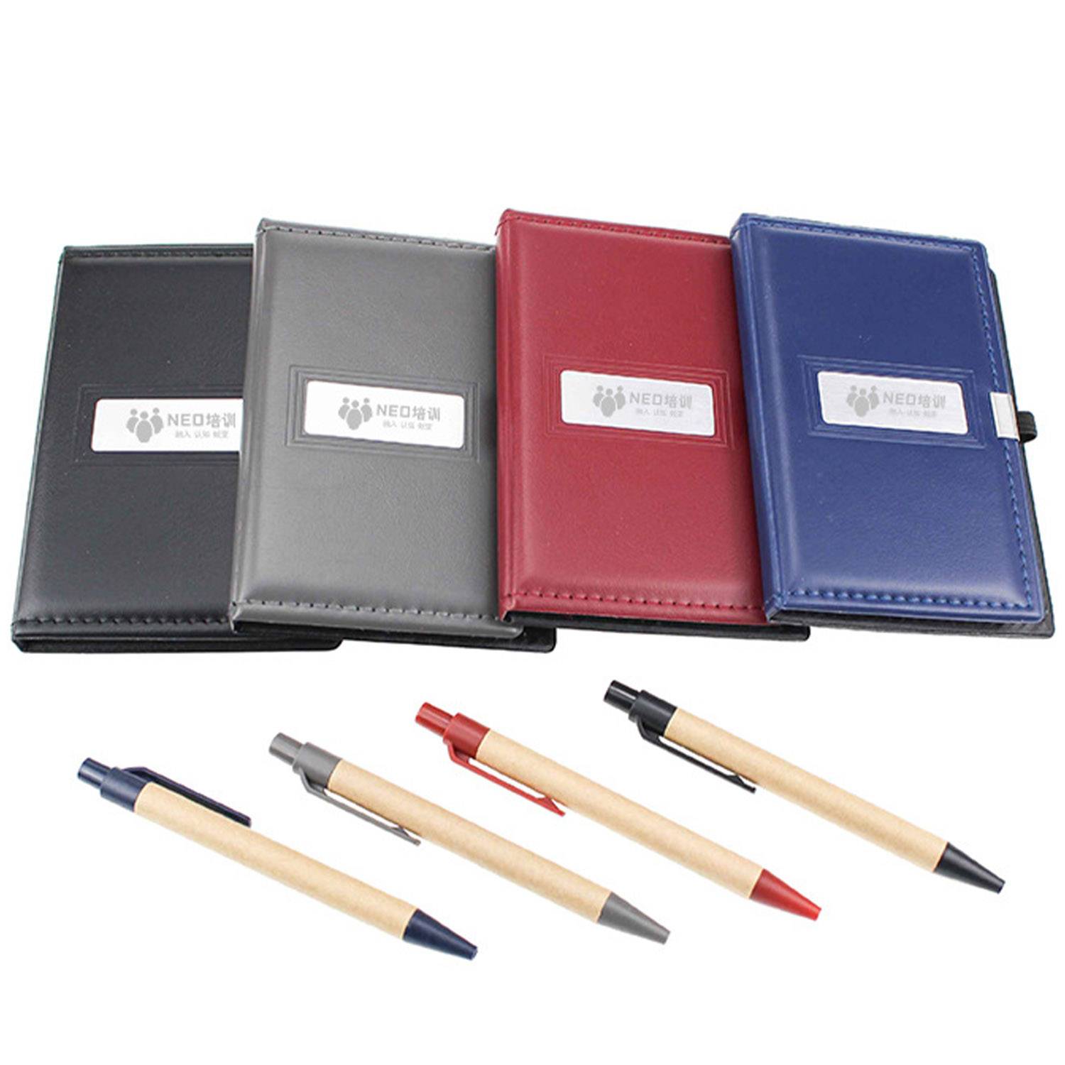 New Business Notebook with Pen 7