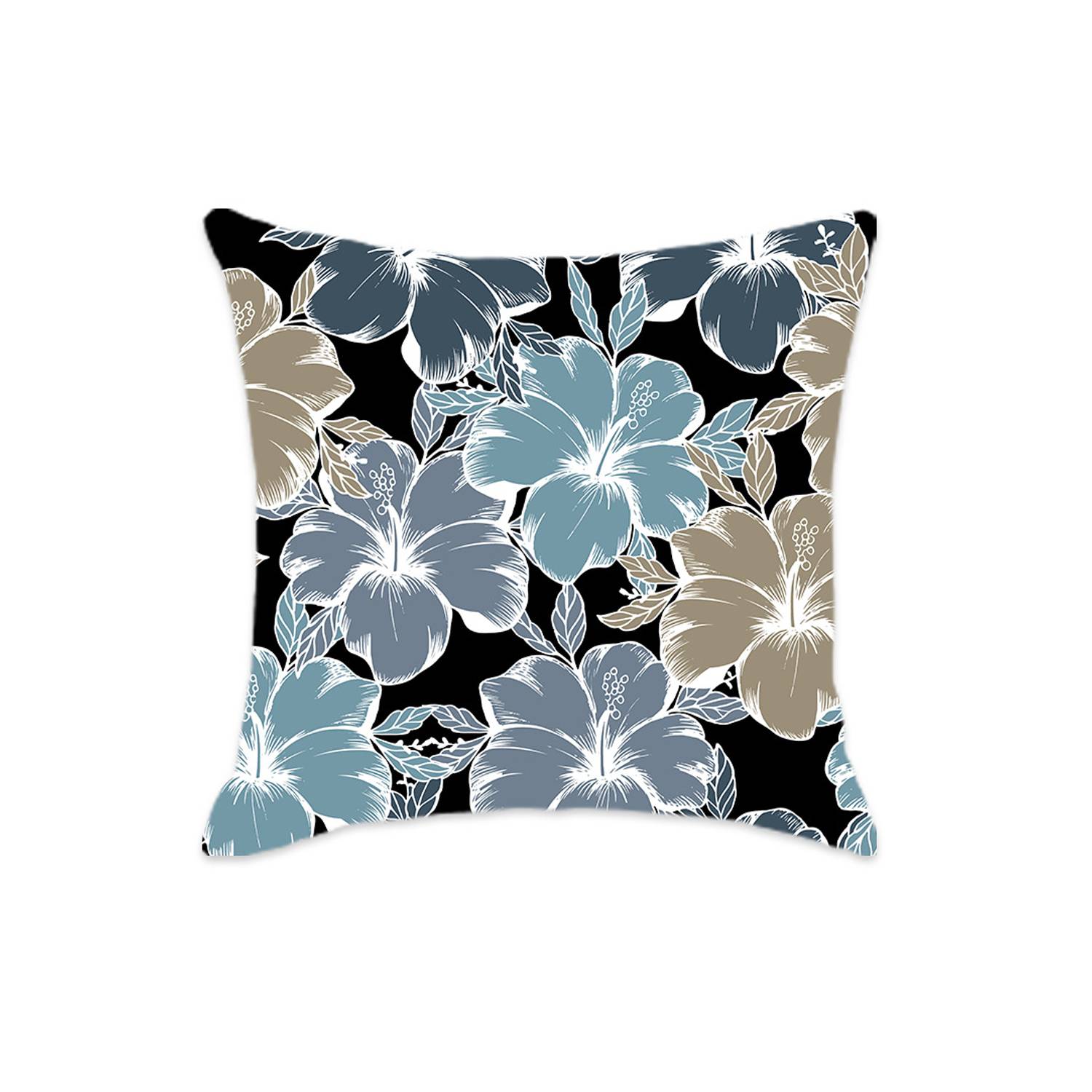 Car Home Comfortable Soft Floral Series Pillow Cover 6