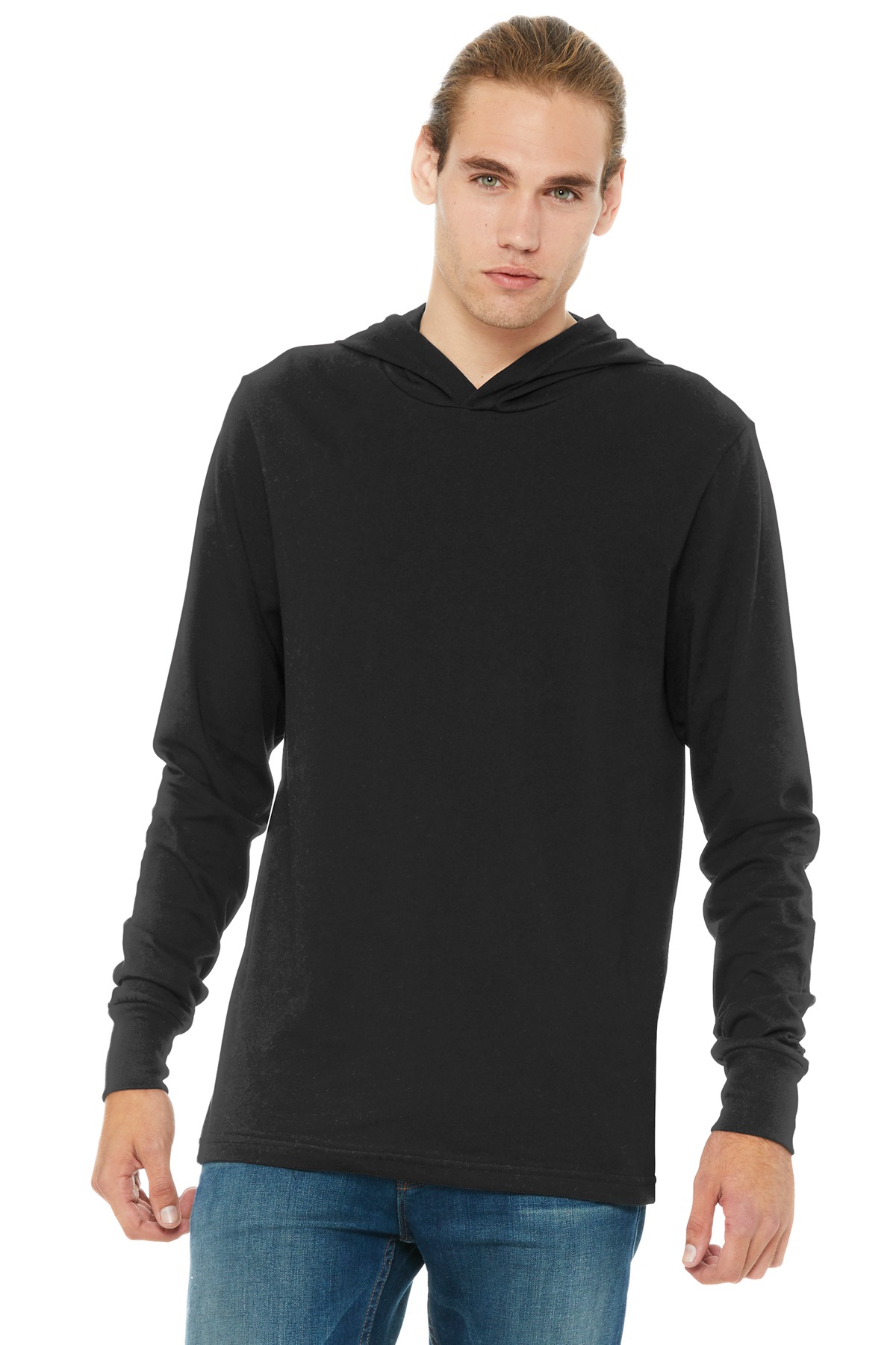 BELLA+CANVAS Unisex Jersey Long Sleeve Hoodie. BC3512 17