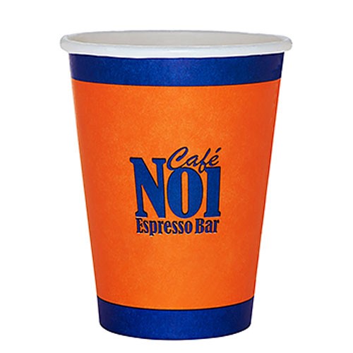 12 oz. Paper Hot Cup - Flexographic Printed 2