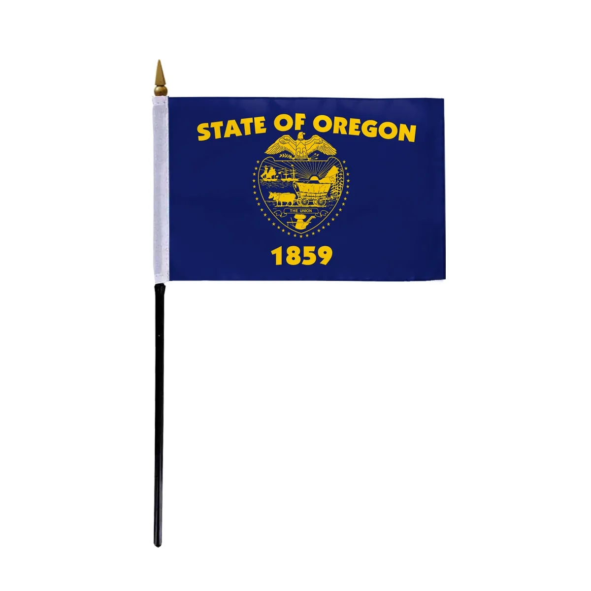 4"x6" & 12"x18'' Oregon ePoly Printed Stick Flags 2