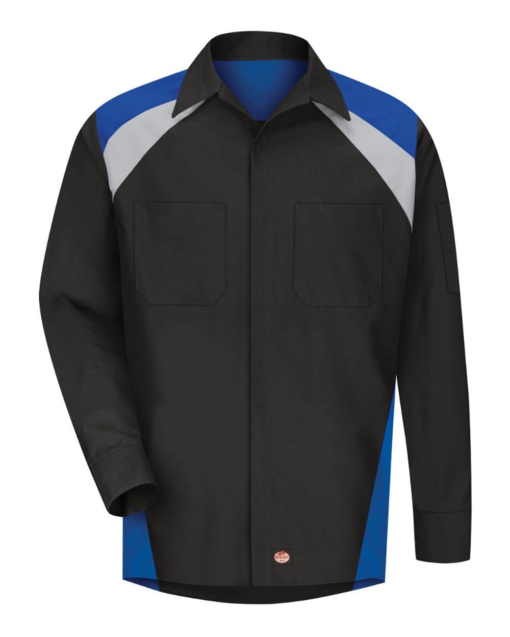 Men's Tall Long Sleeve Tri-Color Shop Shirt - SY18T 4