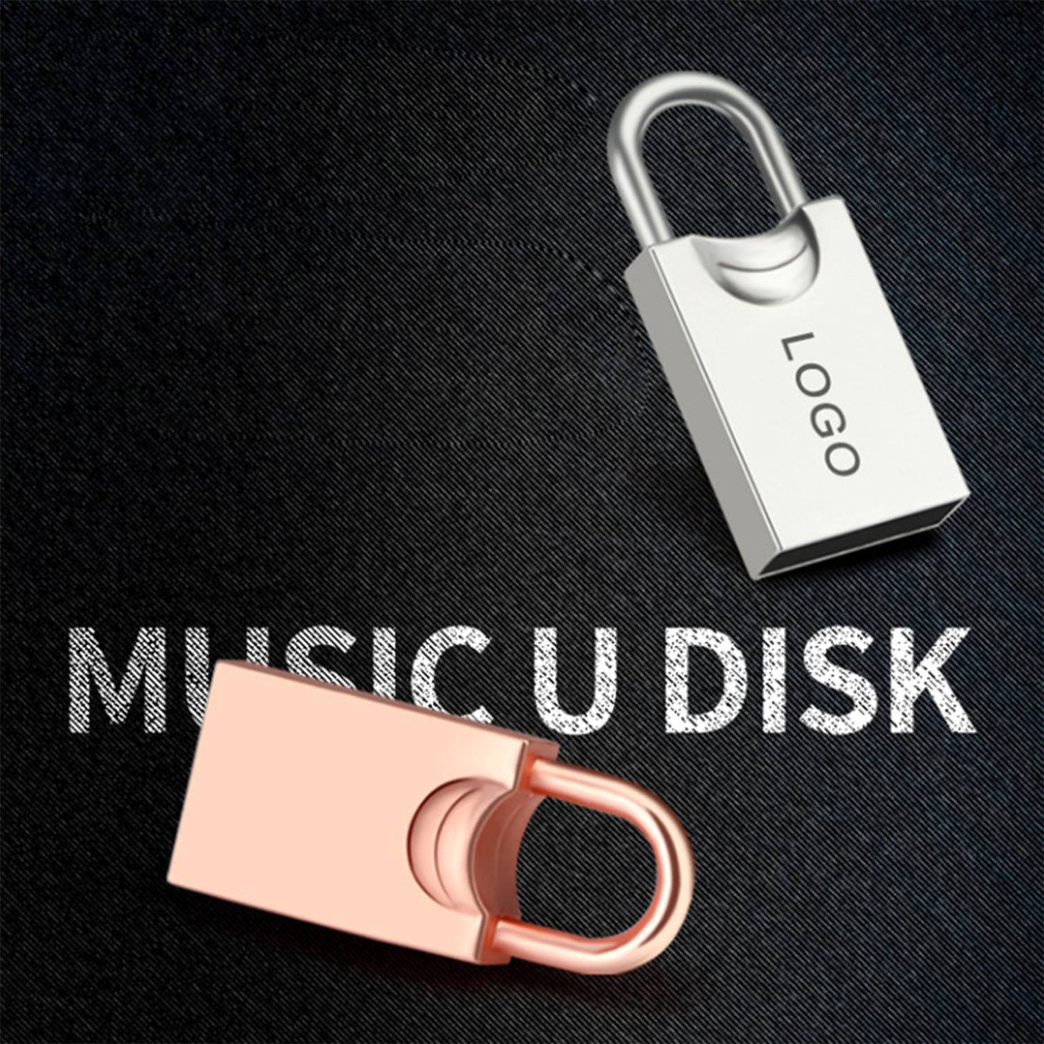 Locked Mini USB Flash Drive Of 64G 3