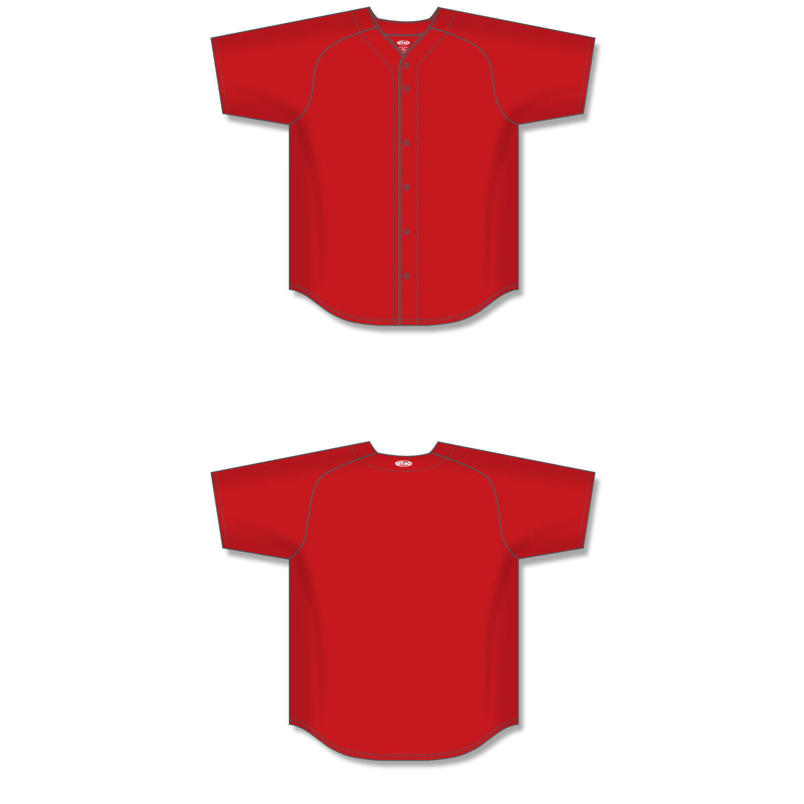Full Button Baseball Jerseys BA5200-G01 41