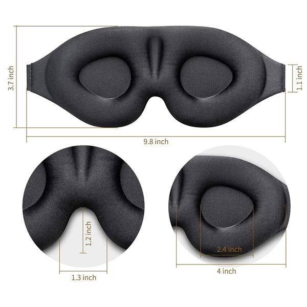Memory Cotton 3D Stereo Sleep Eye Mask 4