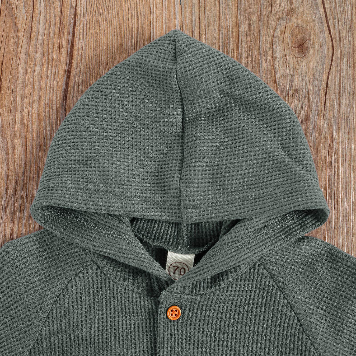 Winter Newborn Baby Boy Girl Solid Romper 4