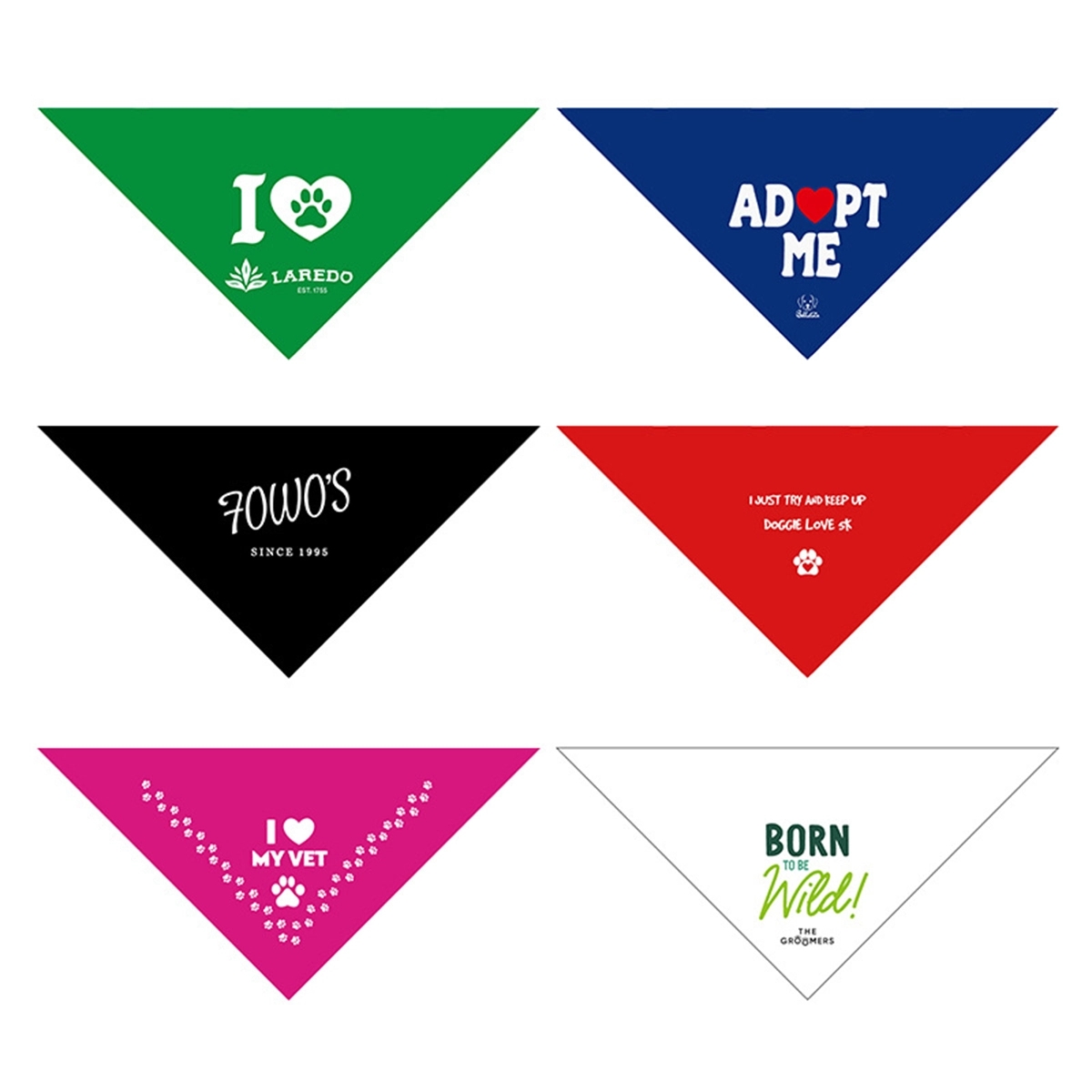 Pet Triangular Scarf Kerchief 4