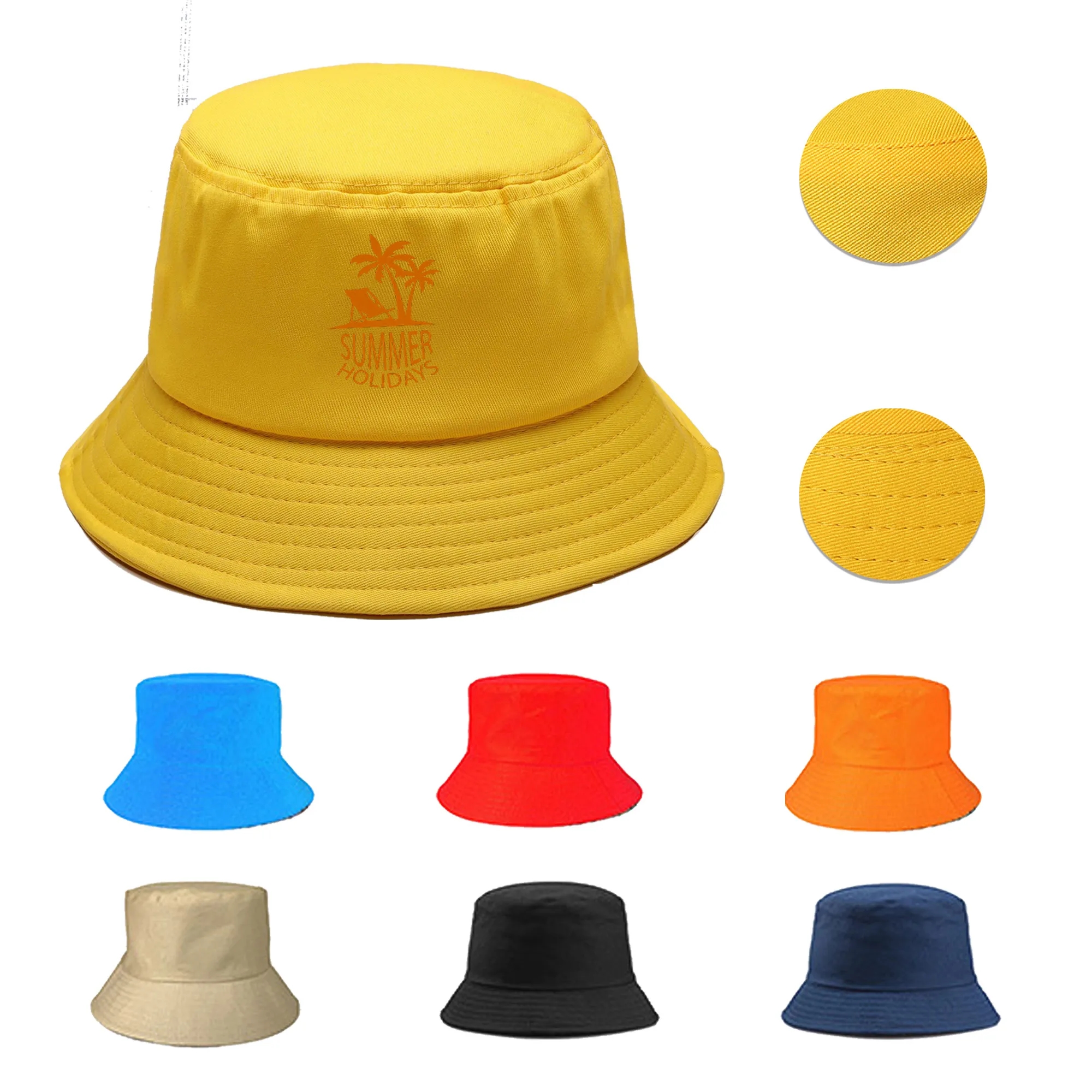 Cotton Twill Fisherman Bucket Hat