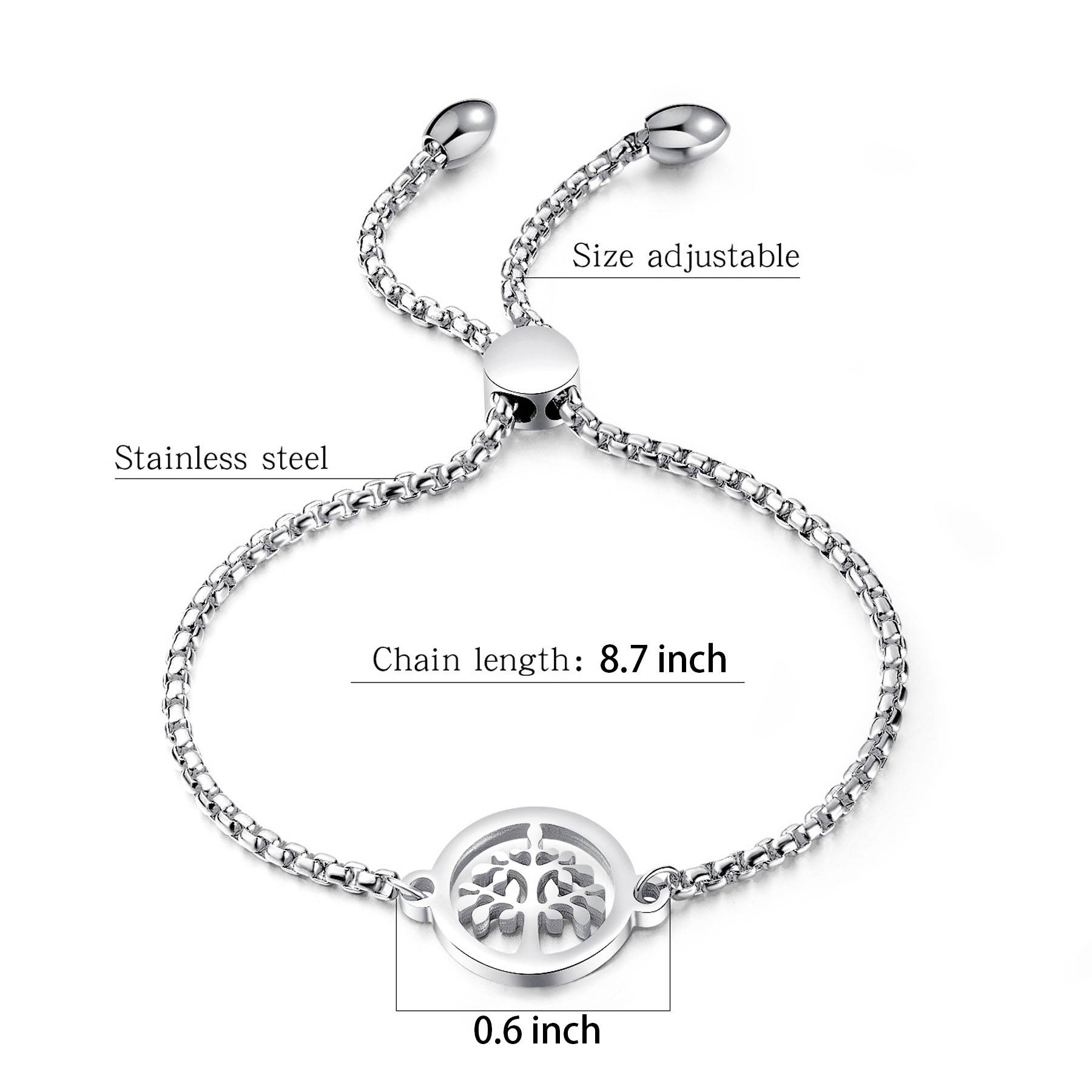 Hollow Life Tree Bracelet 5