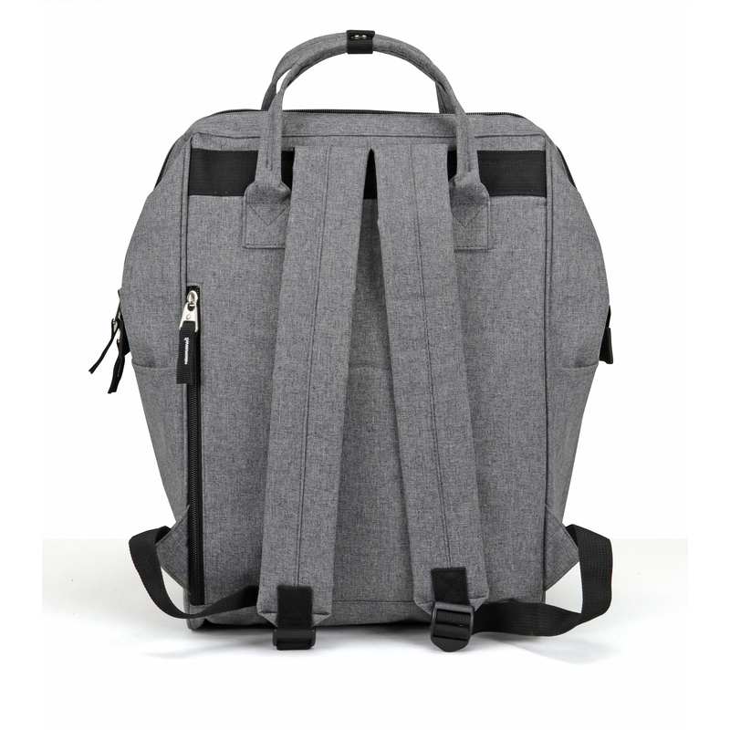 Wide Mouth Polyester Laptop Computer Backpack Bag 1