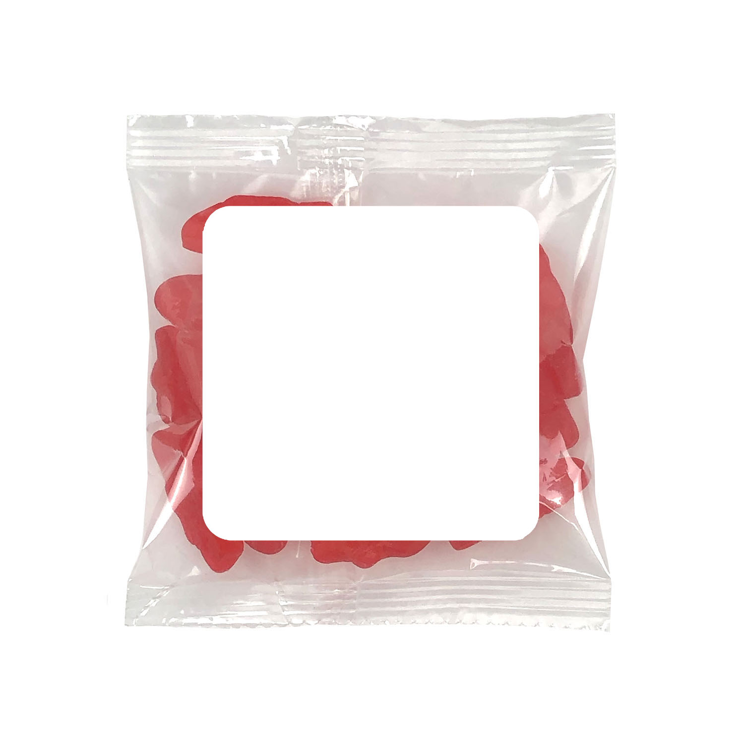 Small Snack Bag with Label Standard Fill 6