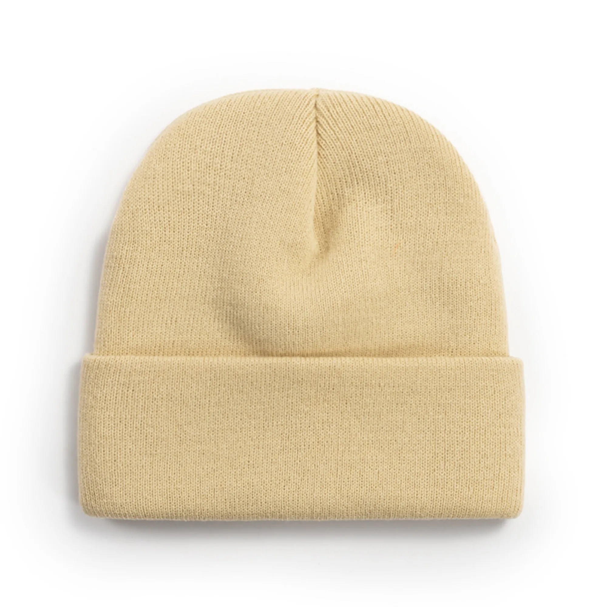 Unisex Adult Knit Cuffed Beanie Hat 18