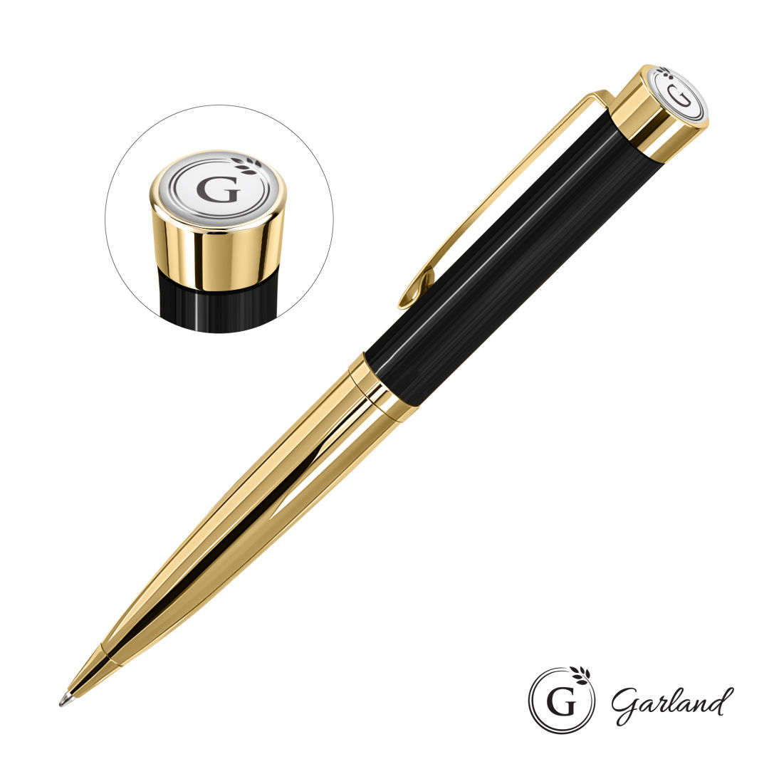 Garland® Executive Monogram Twist Ballpoint Pen - Gold 5