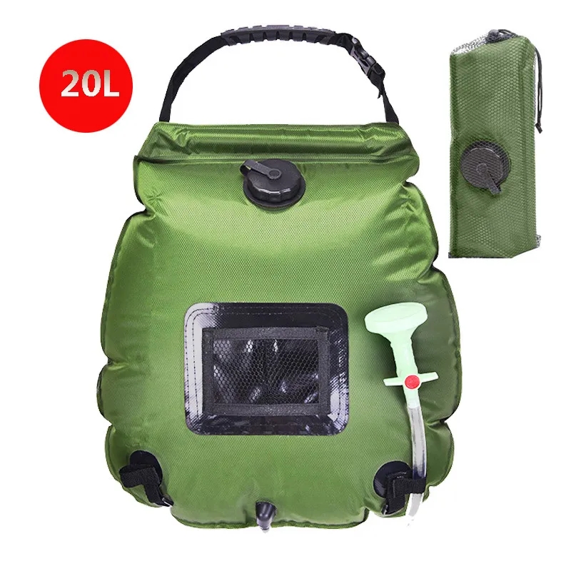 20L Solar Heated Camping Shower Bag 1