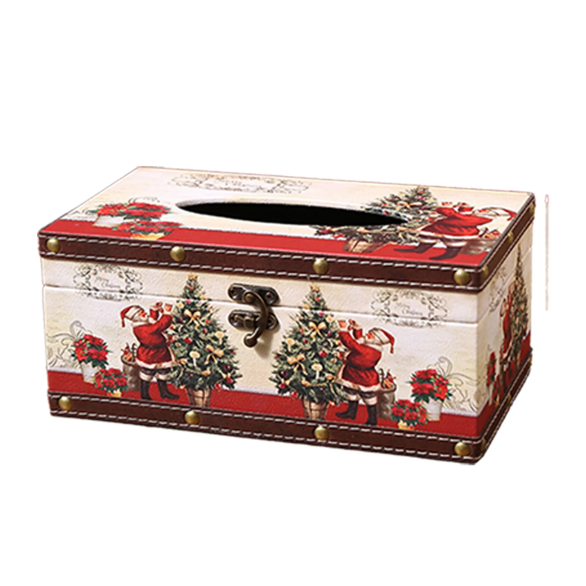 Tissue box Christmas cardboard 2