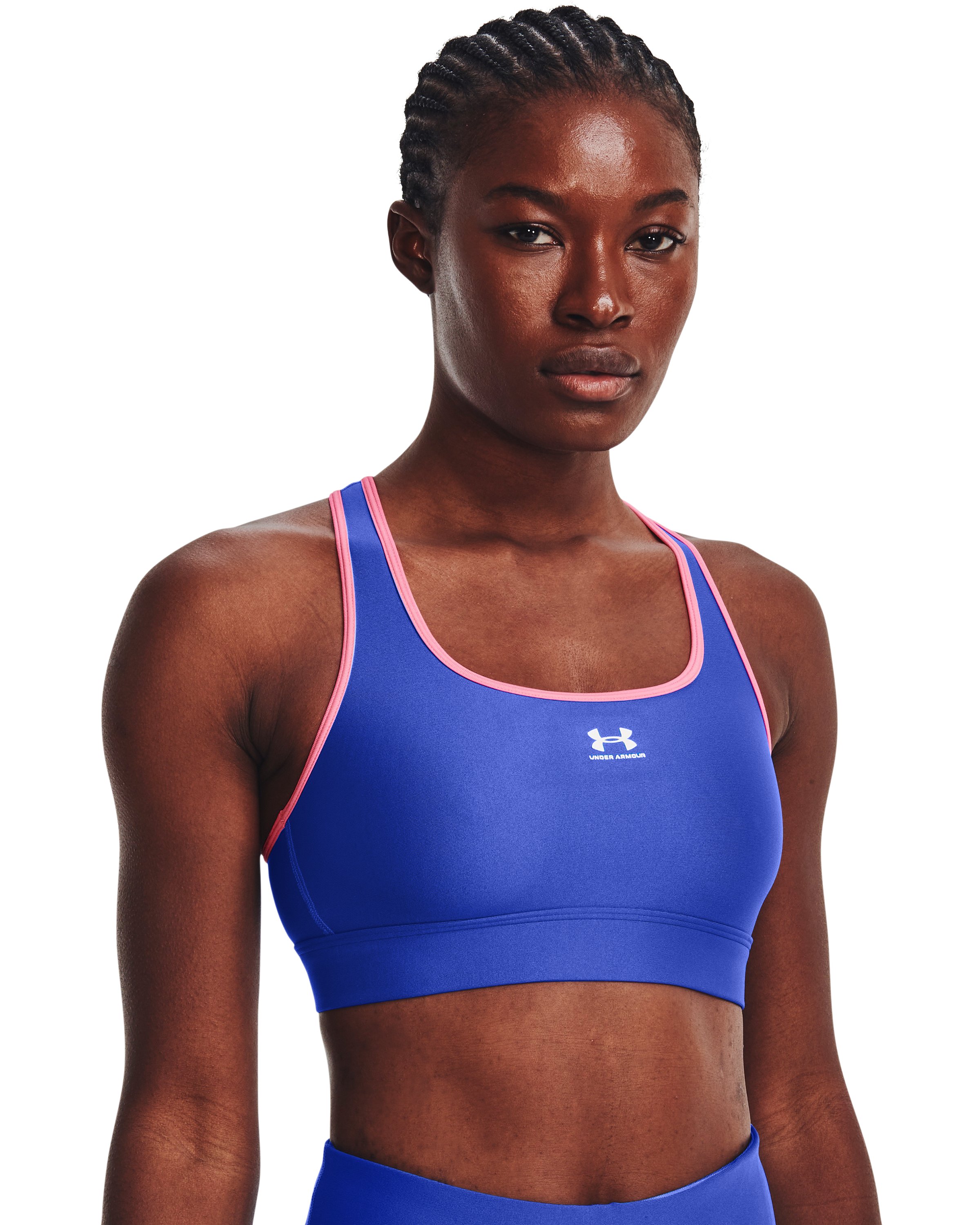 HeatGear Mid Padless Women's Sports Bra 7