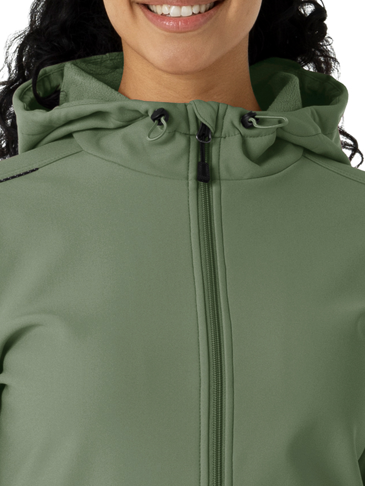 Carhartt Scrubs - Performance Layers - Women's Four-Pocket Bonded Fleece Hoodie 8