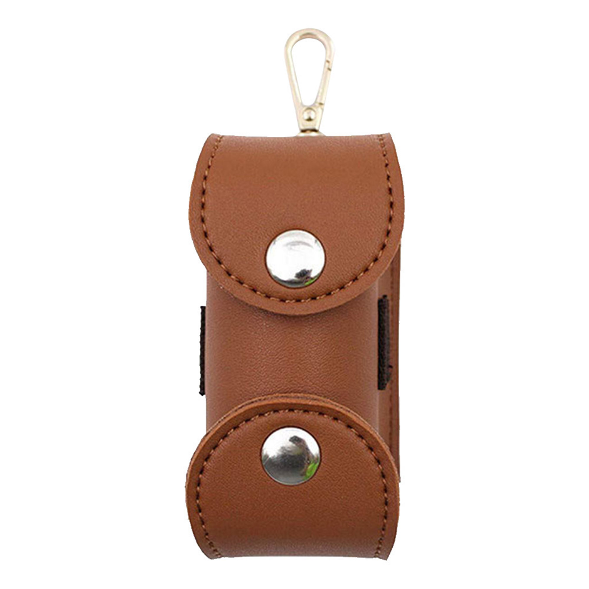 PU Leather Golf Tee Holder Ball Pouch Waist Bag 4