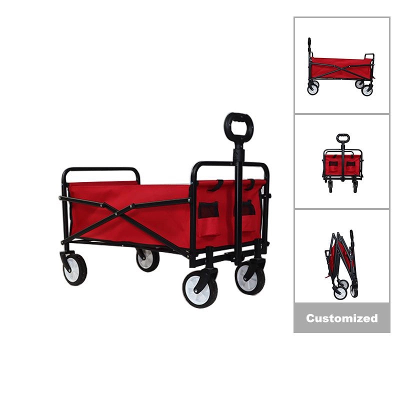 Collapsible Outdoor Garden Utility Cart 2