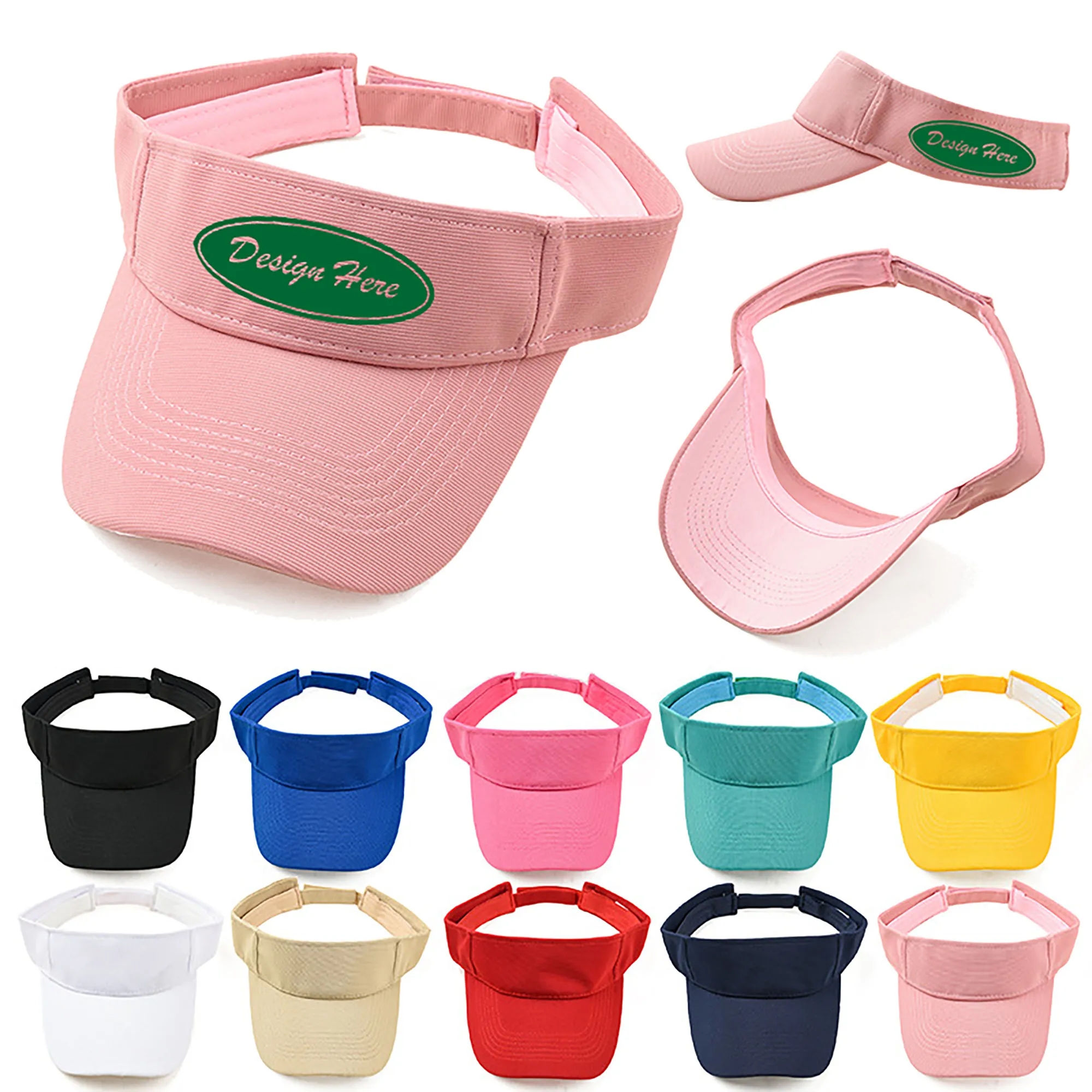 Cotton Twill Washed Visor