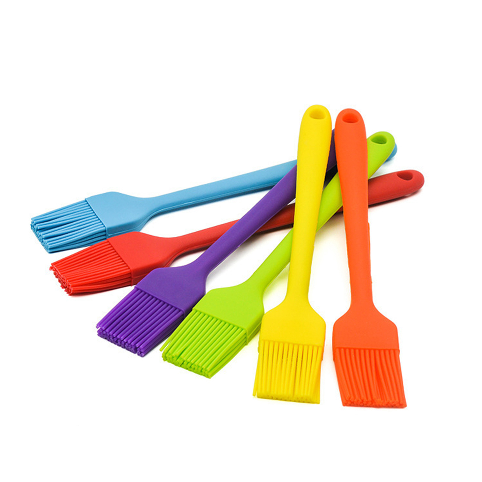 MOQ50 Custom Silicone Basting Brush For BBQ Promotions 2