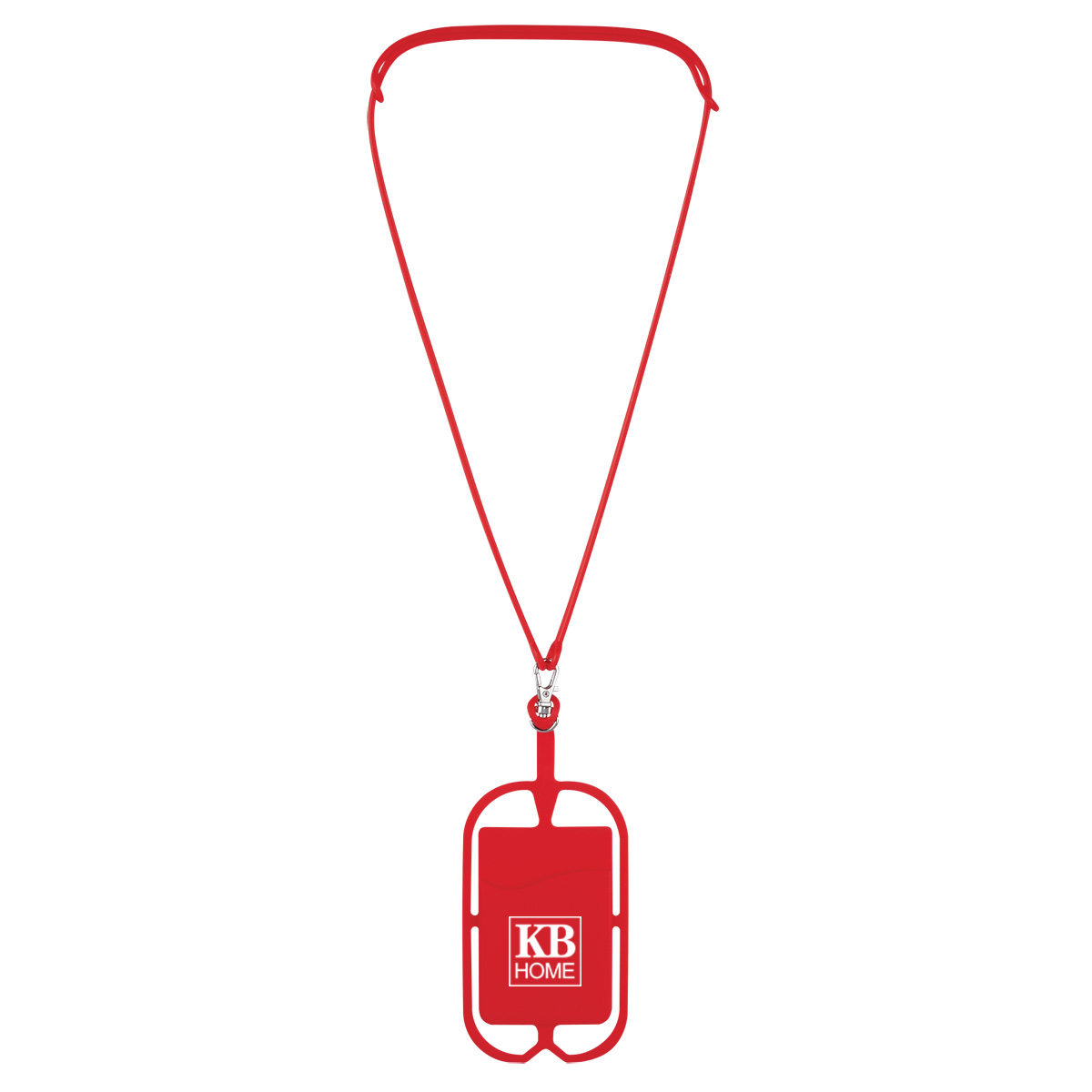 Silicone Lanyard with Phone Holder & Wallet 8