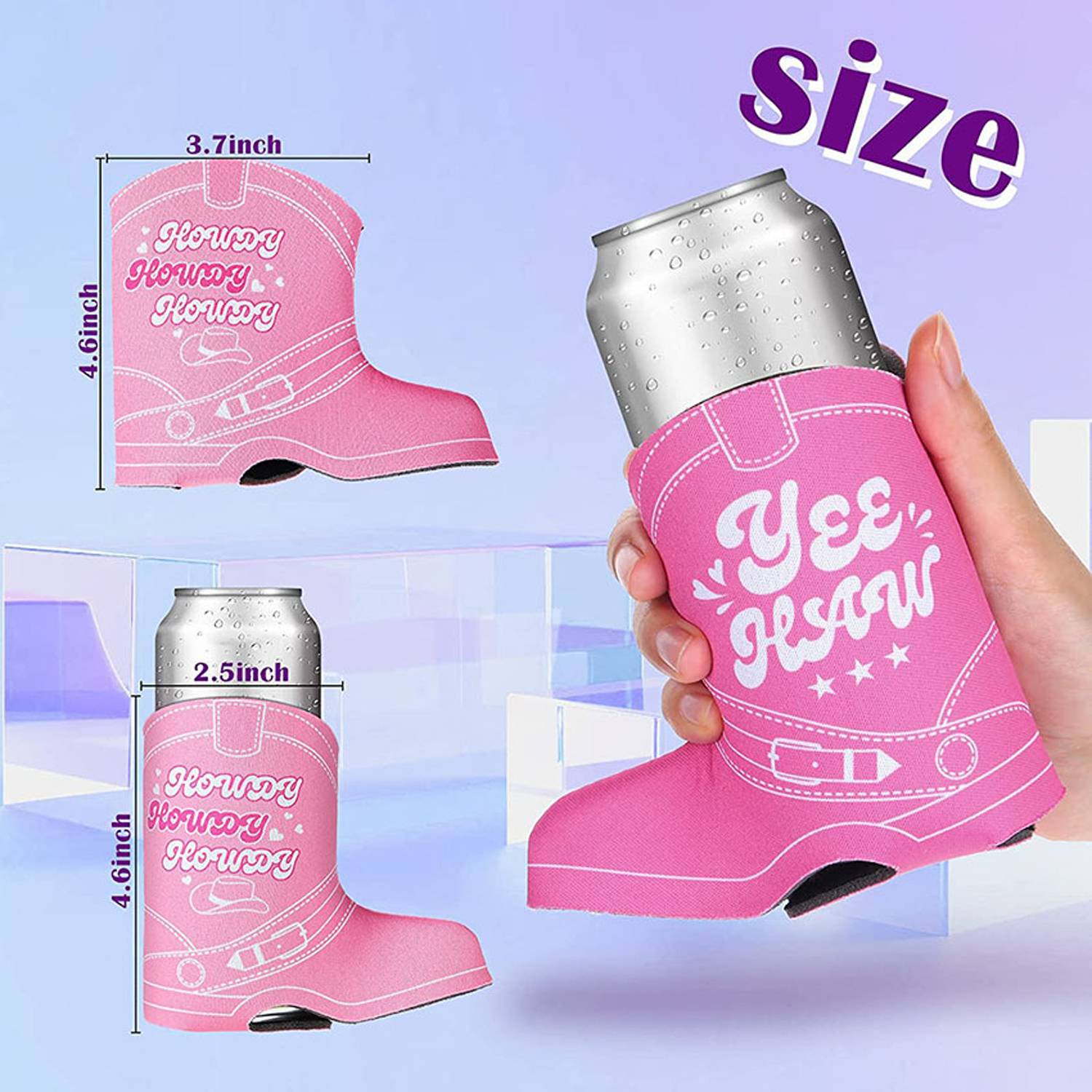 Neoprene Shoe Shaped Cup Holder Sleeve 4