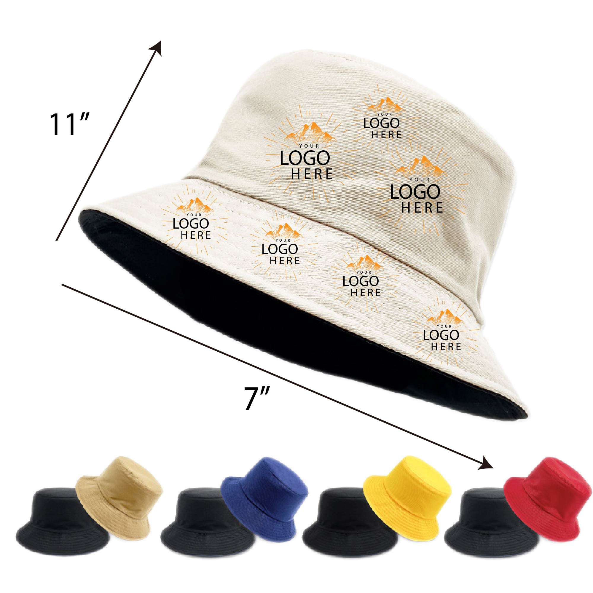 Full Color Fisherman Bucket Hat 2