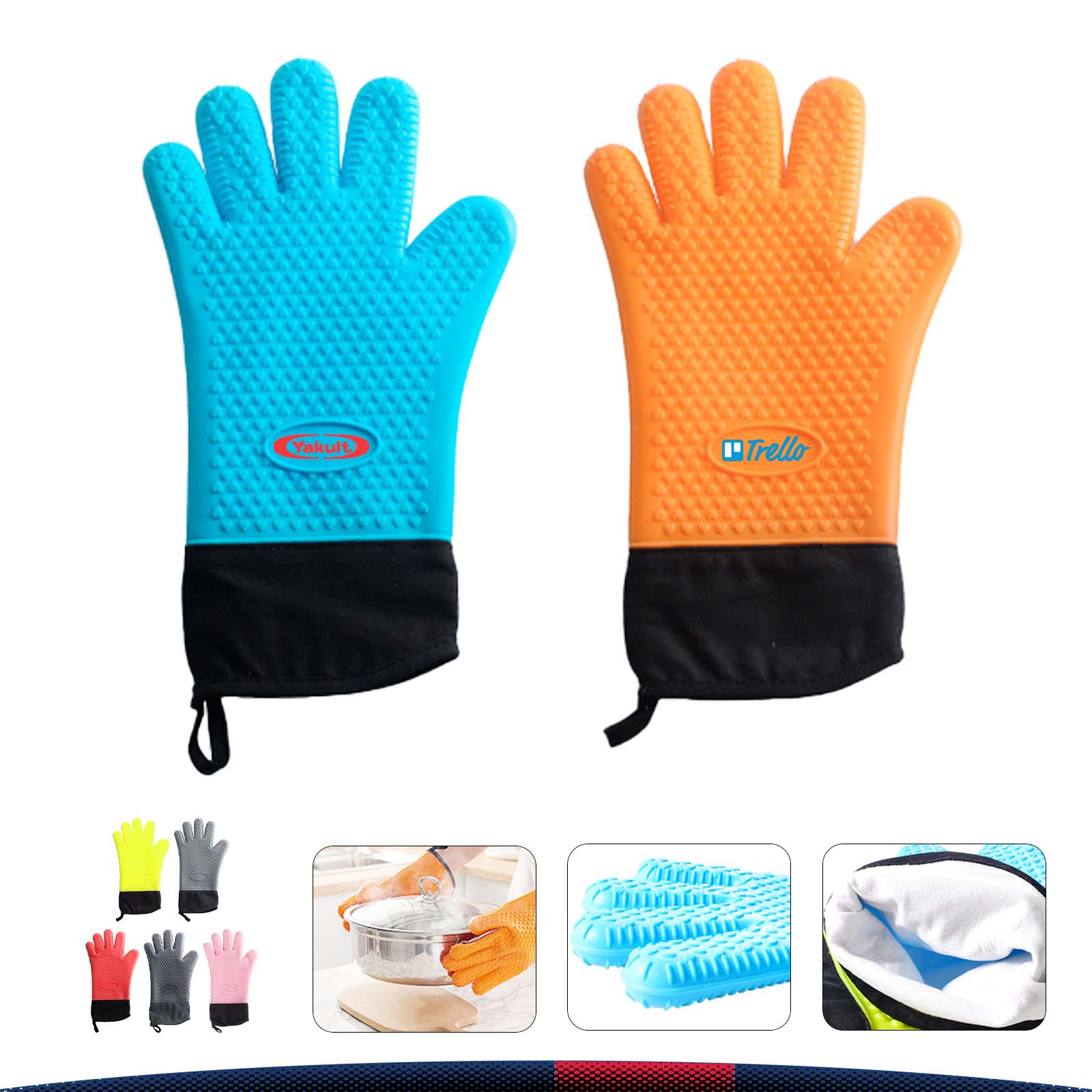 5-Finger Cooking Gloves 6