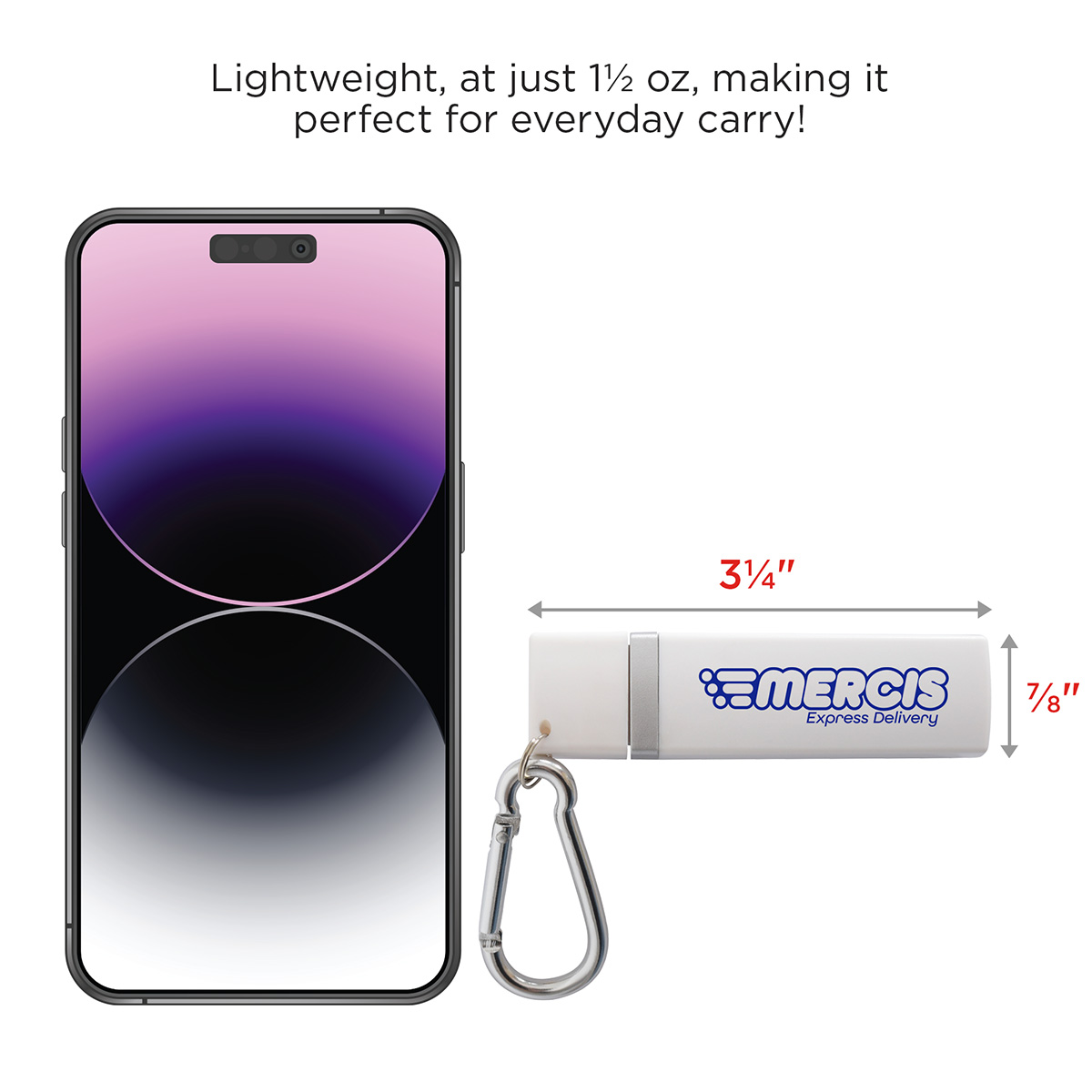 Best Buddy Tools ® Carabiner Alarm LED Key Light 4