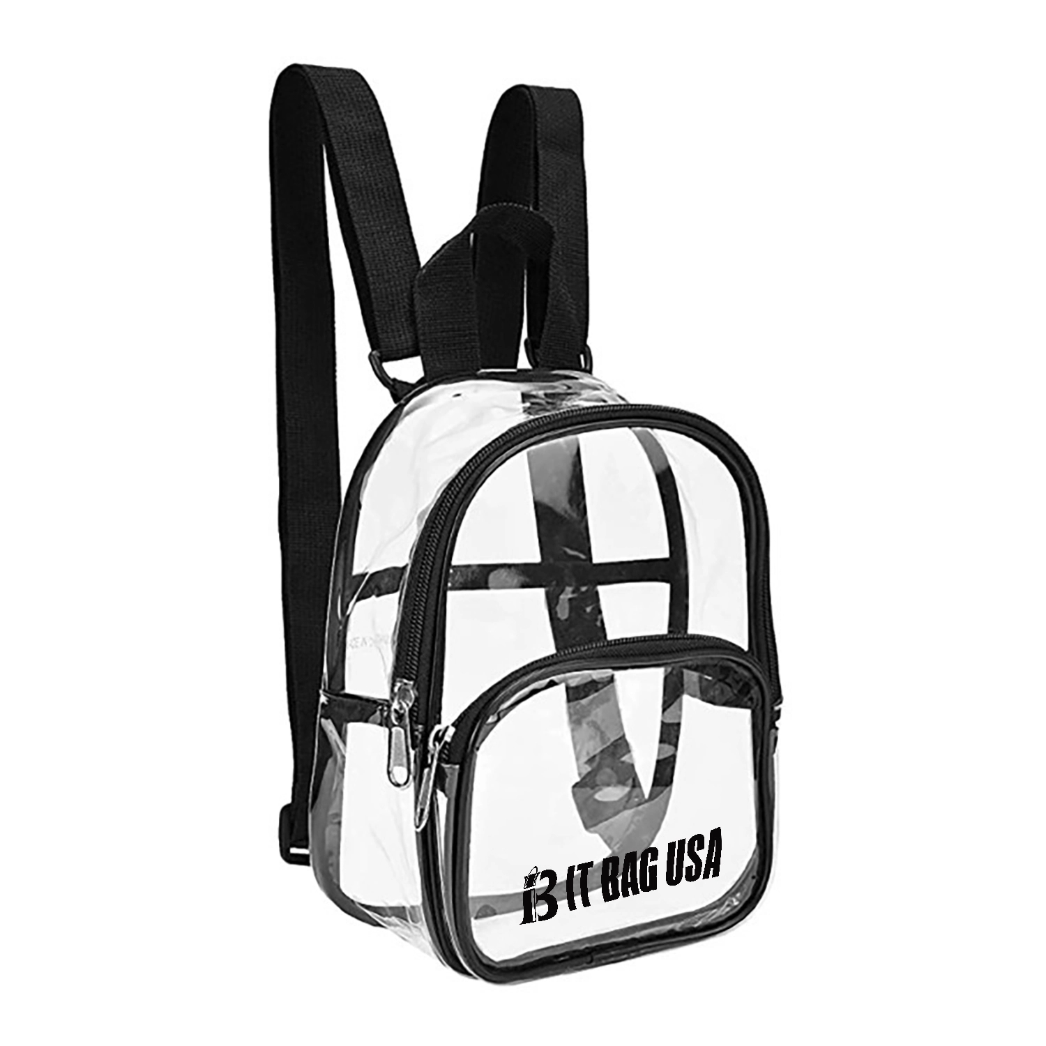 Clear Pvc Waterproof Stadium Backpack 3