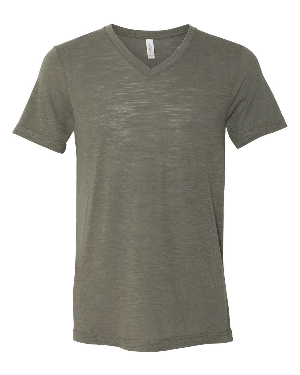 Unisex Textured Jersey V-Neck Tee - 3655 22