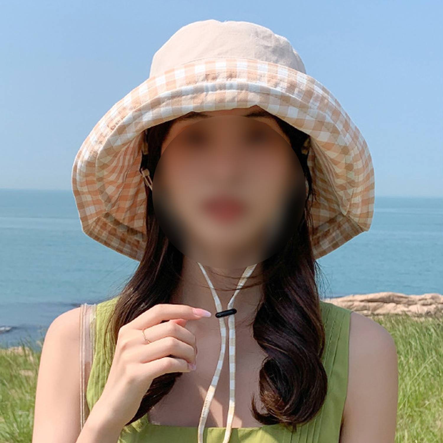 Women Reversible Cotton Bucket Hat 5