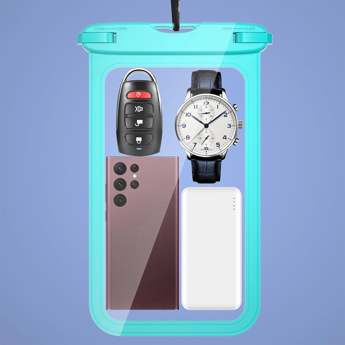 Large Waterproof Phone Pouch Case Bag 5