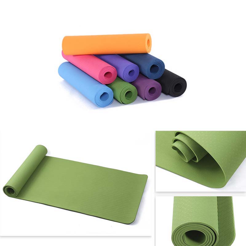 TPE Yoga Mat (72''L x 24''W x 0.24''T) 1