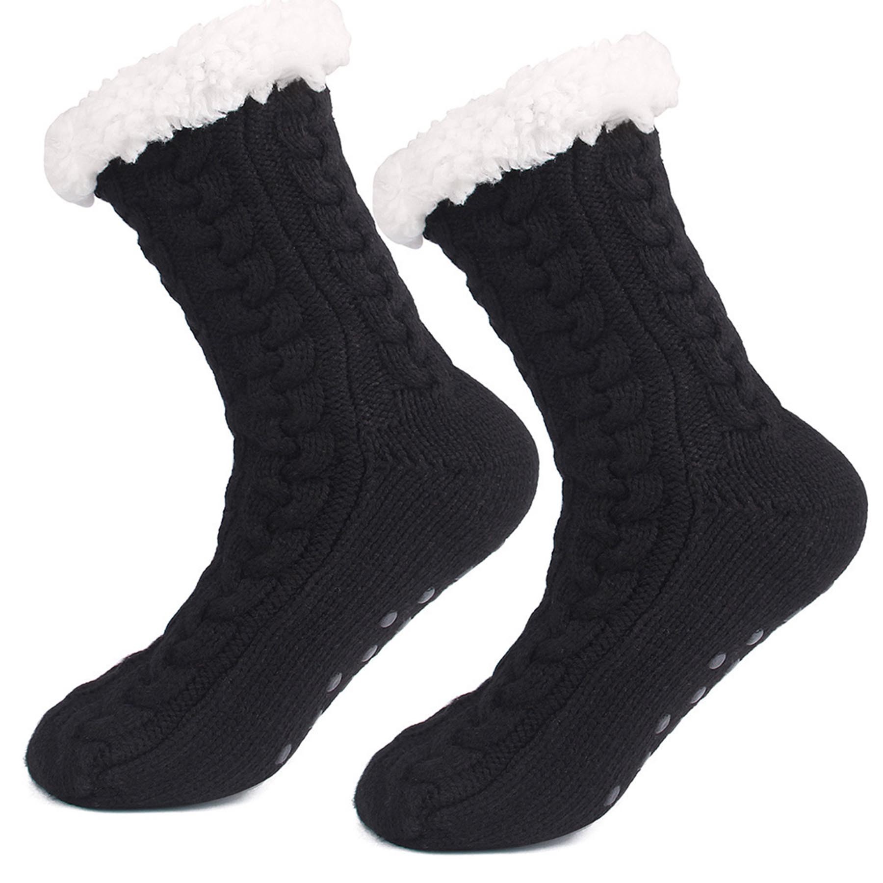 Anti Slip Warm Fuzzy Slipper Sock 8