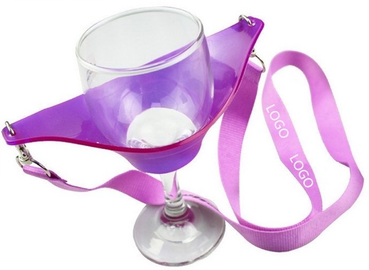 Lanyard With Wine Holder 1
