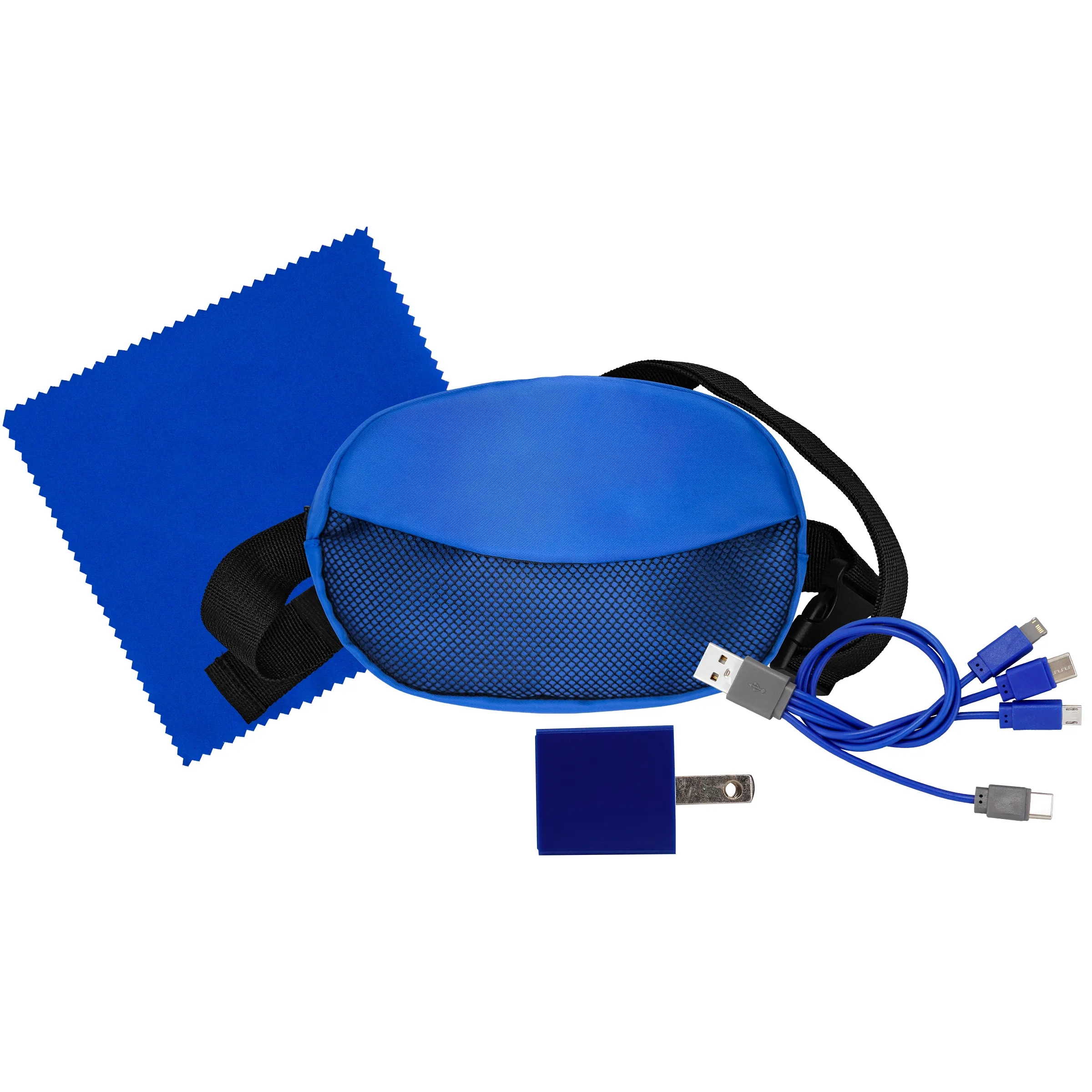 Sporty Charger, Cable and Cloth Travel Set 17