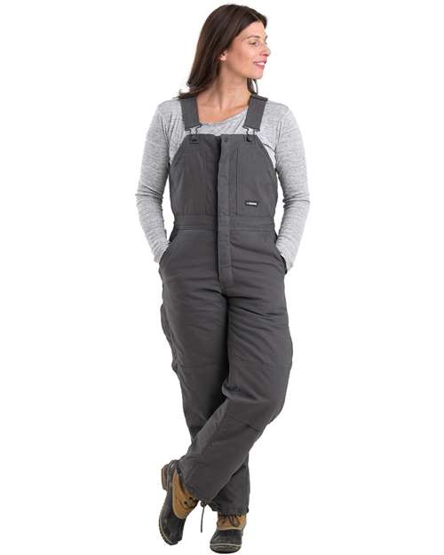 Women's Softstone Duck Insulated Bib Overall - WB515 6