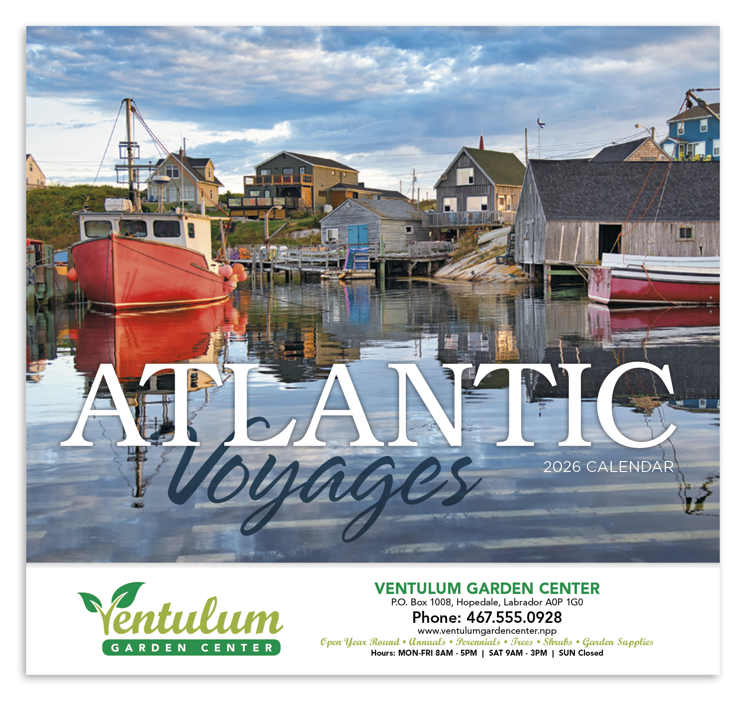 Good Value™ Atlantic Voyages - Stapled Calendar 7
